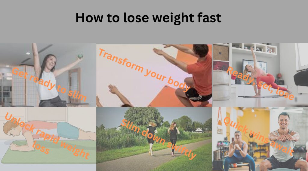 How to loss weight fast